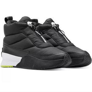 Sorel Out N About III Puffy Zip Ankle Boots - Waterproof, Insulated  NIB